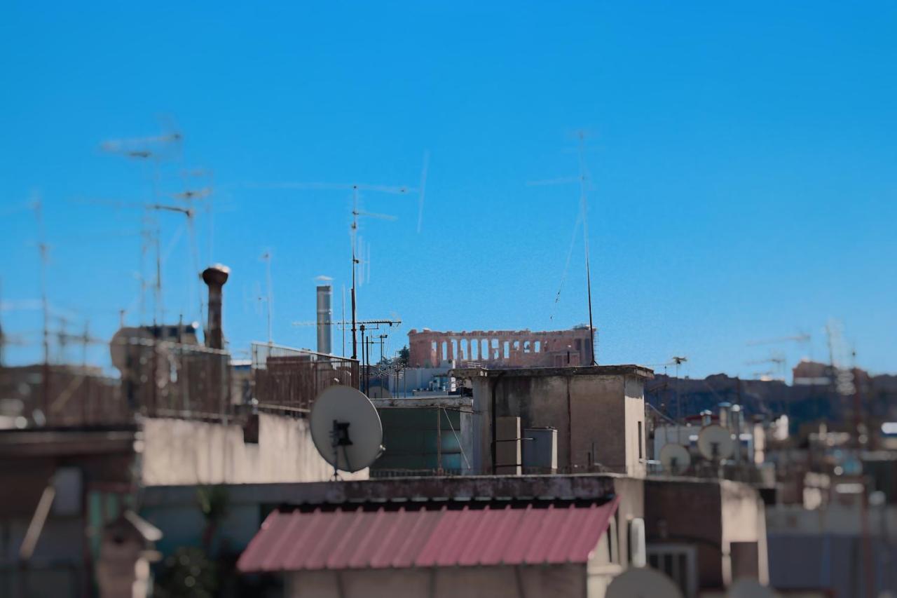 Penthouse With Acropolis View Apartment Athens Ngoại thất bức ảnh